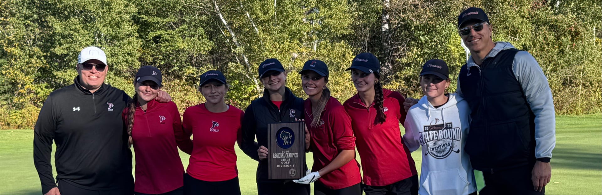 Girls Golf Regional Champs